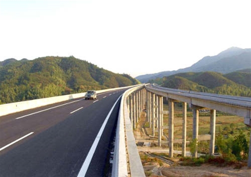 江都高速路橋段